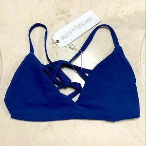 NWT- Small Boys + Arrows Bikini Top